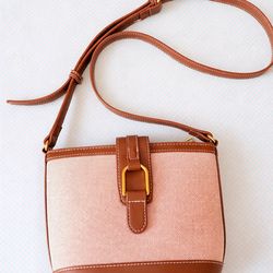 👒Cute Crossbody Bag Beige/Brown – Like New