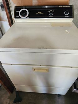 White large washing machine