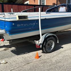 1986 Bayliner Runs And Drive Mechanic Perfect