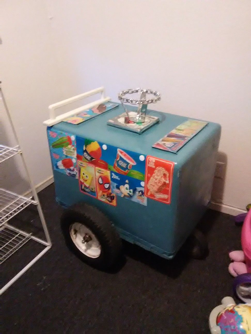 Fixed up a ice cream cart