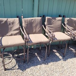 Cast Iron Bar Stools 