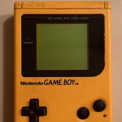 Game Boy Play It Loud Yellow