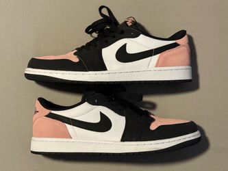 Nike Air Jordan 1 OG Low Bleached Coral 2022 Like New VNDS