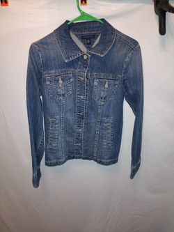 TOMMY HILFIGER DENIM JACKET WOMENS MEDIUM