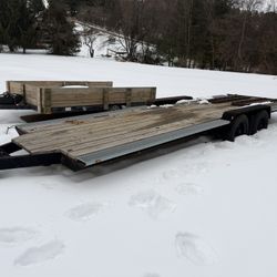 23’ Flatbed Trailer 