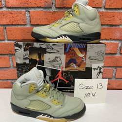 Nike Air Jordan 5 Retro ‘Jade Horizon’ Size 13