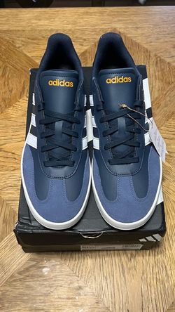 Adidas Navy Blue Low-Top Sneakers Size 10.5