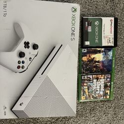 Xbox one S 1TB With Games