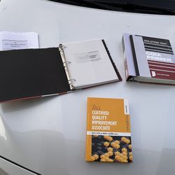 The ASQ Quality Improvement Associate Handbook 4th Addition + CQIA Primer And Solution Text