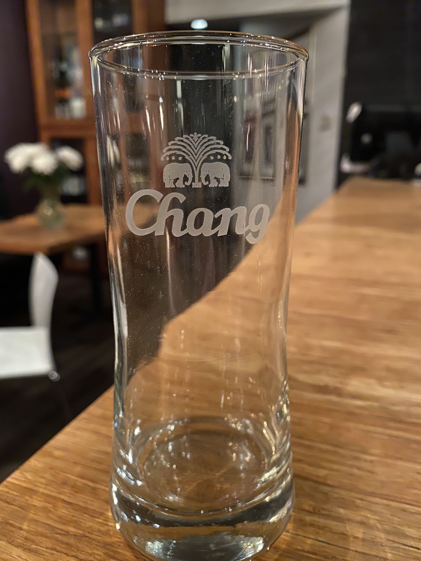 6" THAI CHANG Beer Glass Original Collectible