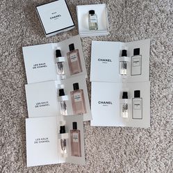 Chanel fragrance sample 6 pc bundle
