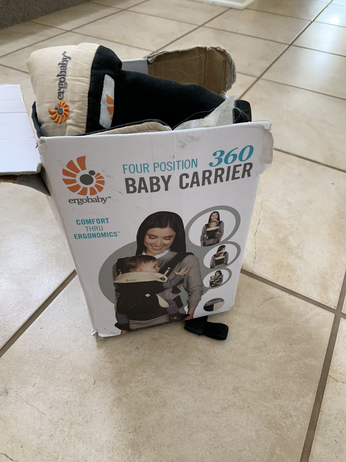 Baby carrier Ergobaby and baby insert