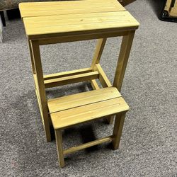 Oak Step Stool