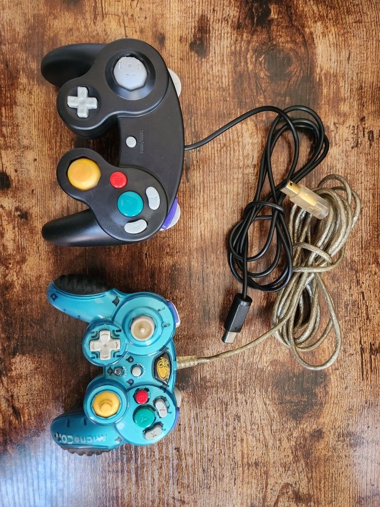 Two 3rd Party Gamecube Controllers