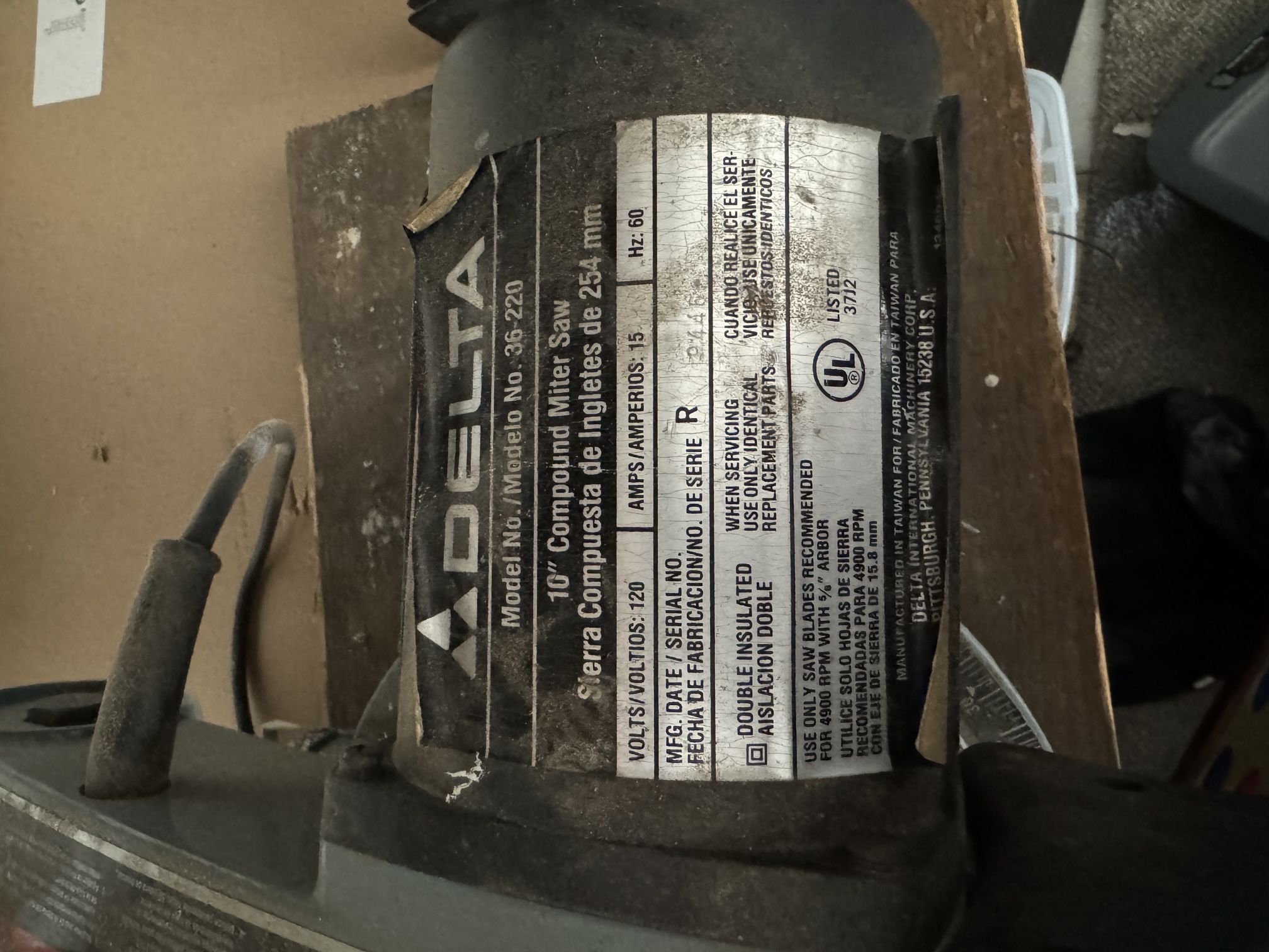 Delta Chop Saw