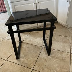 $20 Black Table 22” Tall  X 19 “ Wide 