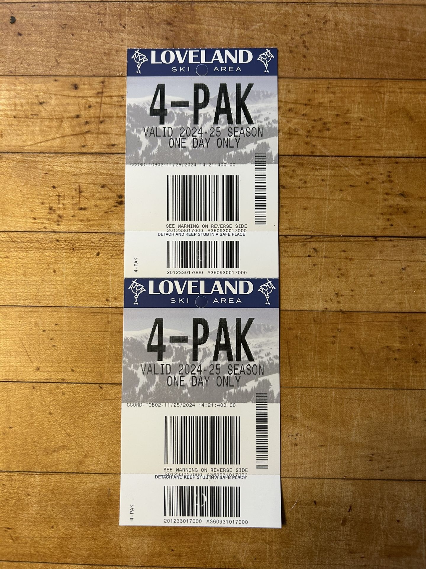 Loveland Day Passes - 2