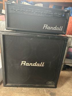 Amplifier and speakers Randall