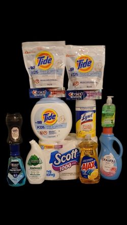 HOUSEHOLD CLEANING & PERSONAL CARE BUNDLE