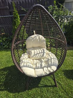 PATIO CUSHION EGG CHAIR
