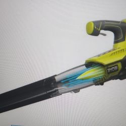 RYOBI ONE+ 18V 100 MPH 280 CFM Cordless Battery Variable Speed Jet Fan Leaf Blower