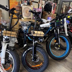 Electric Bikes (Take It Home In Payments/ llévatelo a casa en pagos) 