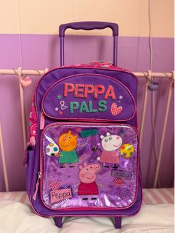 Peppa Pig Backpack with wheels
