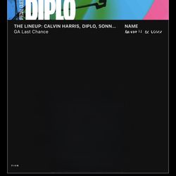 Calvin Harris at Pier 80 Ticket 2/6/2026