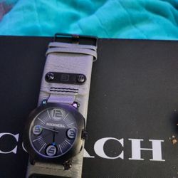 Rockwell Leather Band Watch