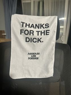 Assholes Live Forever - Hand Towel - Thanks For The - SEE DESCRIPTION 