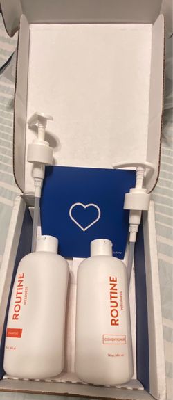 Routine Shampoo & Conditioner Coconut & Vanilla