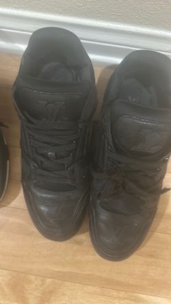 Black Louie Vuitton Shoes Size 11