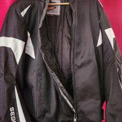 Sedici Women’s A16 Level 2 Armored Waterproof Motorcycle Riding Jacket.
