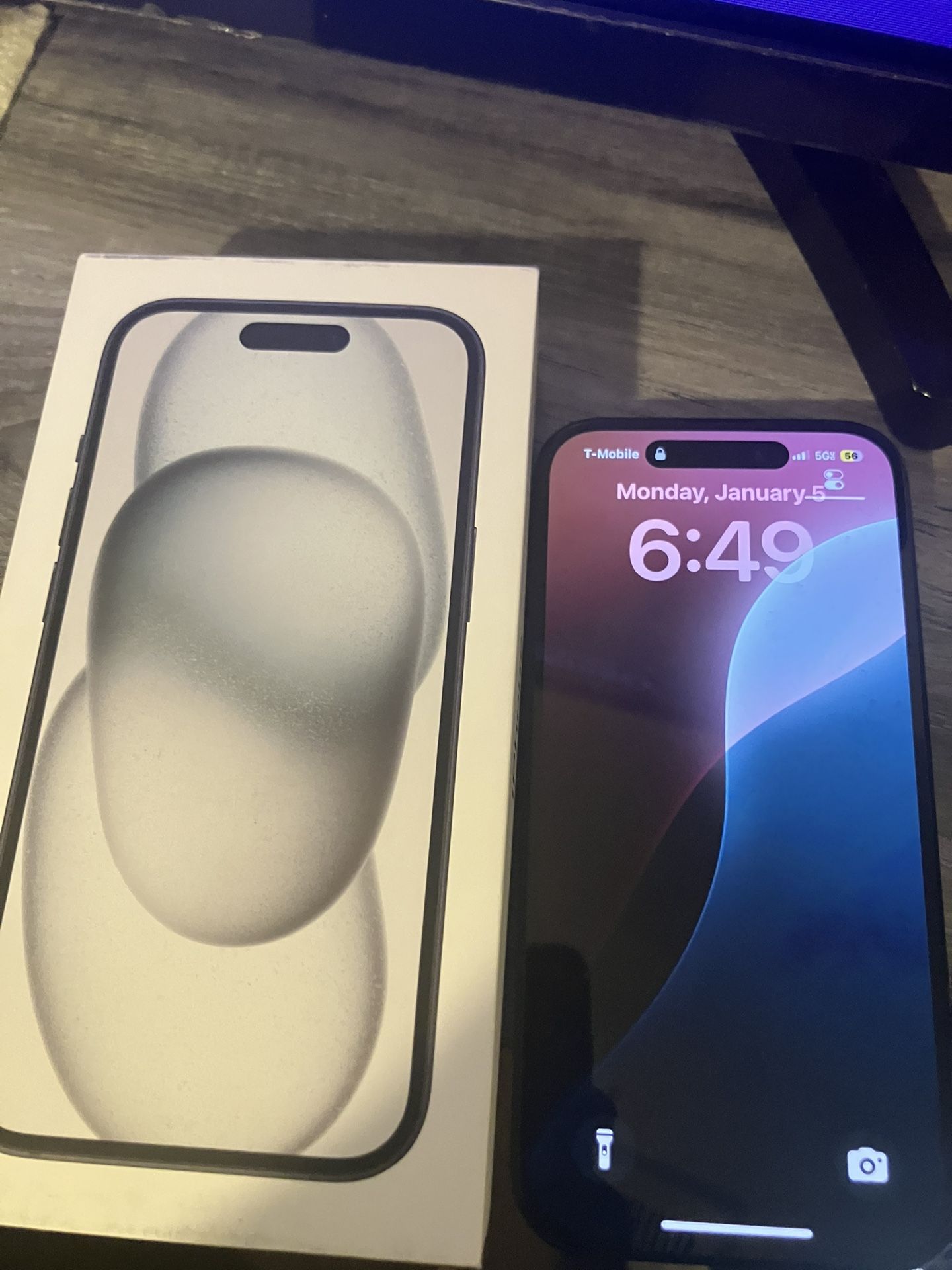 iPhone 15 Black T-Mobile Unlocked