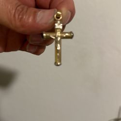 Crucifico De Oro 14k 