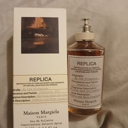 REPLICA BY THE FIREPLACE 100ML. NEW OPEN BOX ORIGINAL