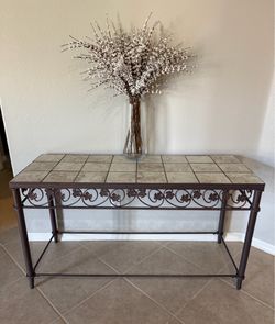 Matching coffee table, end table, and sofa table set