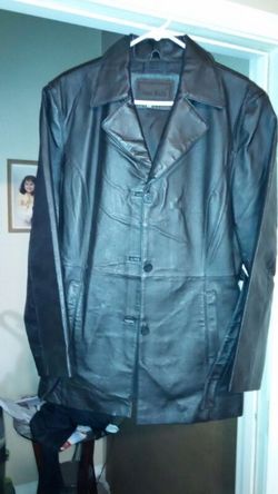 Leather jacket