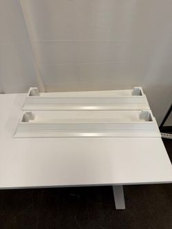 White Wood Wall Display Ledge / Floating Shelf