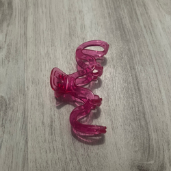 Pink hair clip