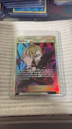 The Pokémon Company Pokémon TCG Gladion 109/111 Crimson Invasion Full Art Holo
