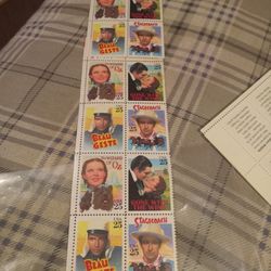 Old Movie Stamps 
