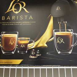 L’OR Barista Coffee Machine all in excellent condition