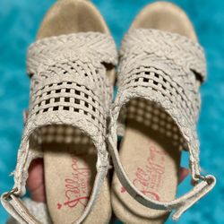 Little Girl Wedge Sandals Size 13m