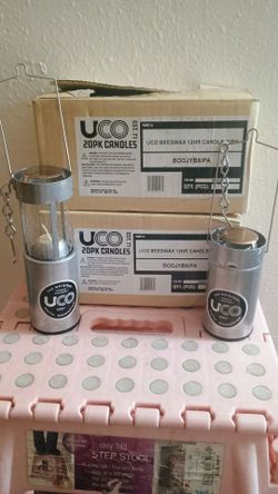 UCO ORIGINAL 12 HR CANDLES+LANTERNS