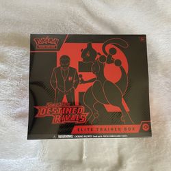 Destined Rivals ETB Elite Trainer Box (2) - New/Sealed Pokemon Cards
