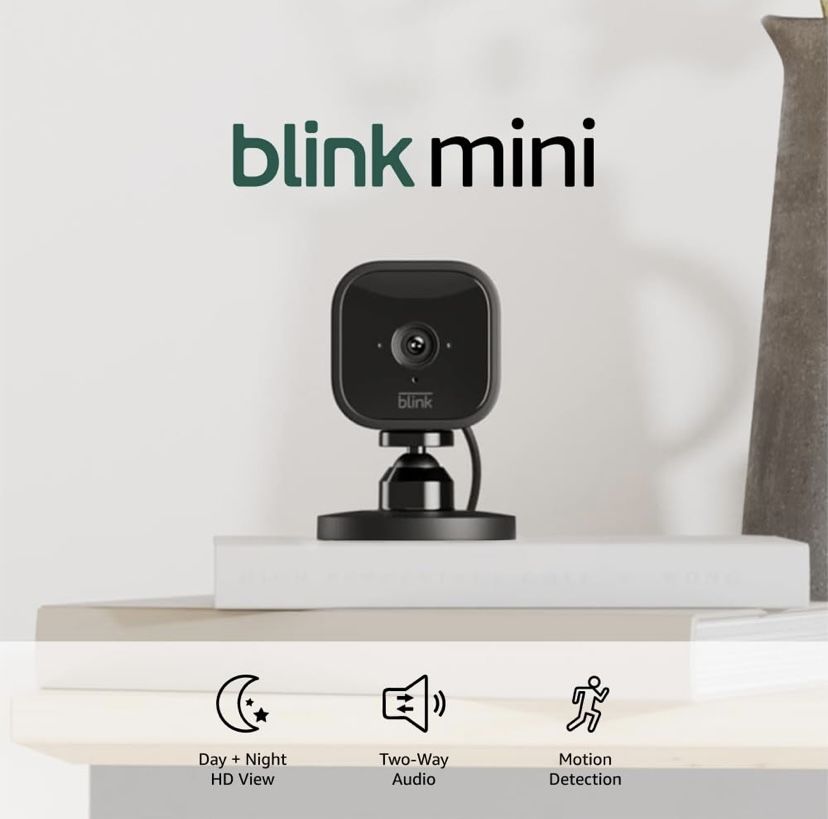 Blink Mini Camera / Home Security *like new*