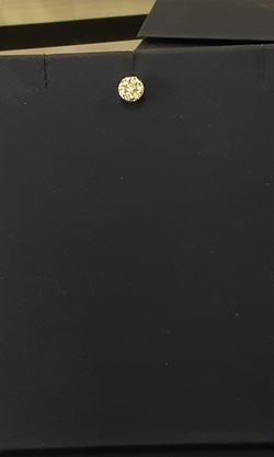 Single Stud Earring - White Gold 14k (.585) 0.7 grams