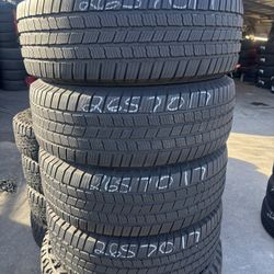 ‼️Set 265/70r17 Michelin‼️