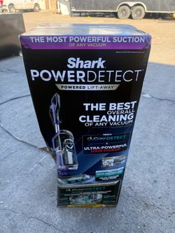 Shark POWERDETECT Bagless Corded HEPA Upright Vacuum with DuoClean Detect Technology & XL Dust Cup M